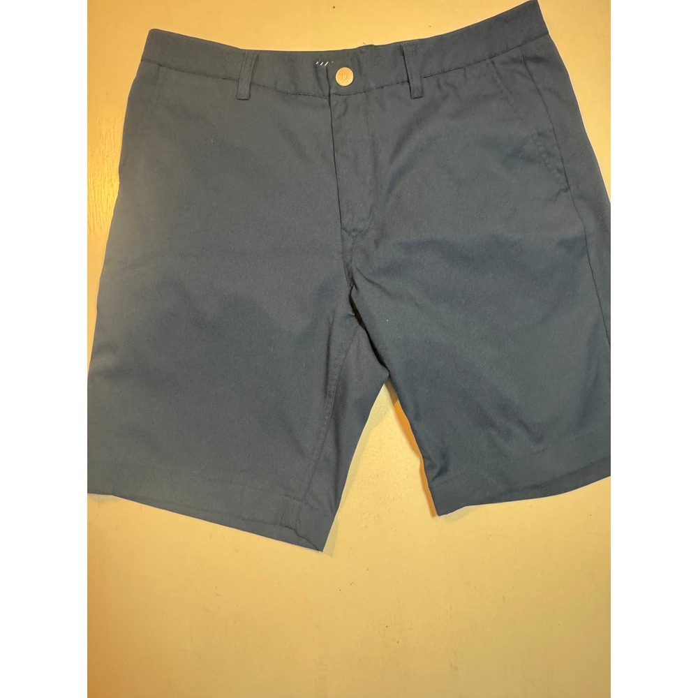 Bonobos Golf Mens Navy Blue‎ Performance Shorts 34 10 Inseam 9001414